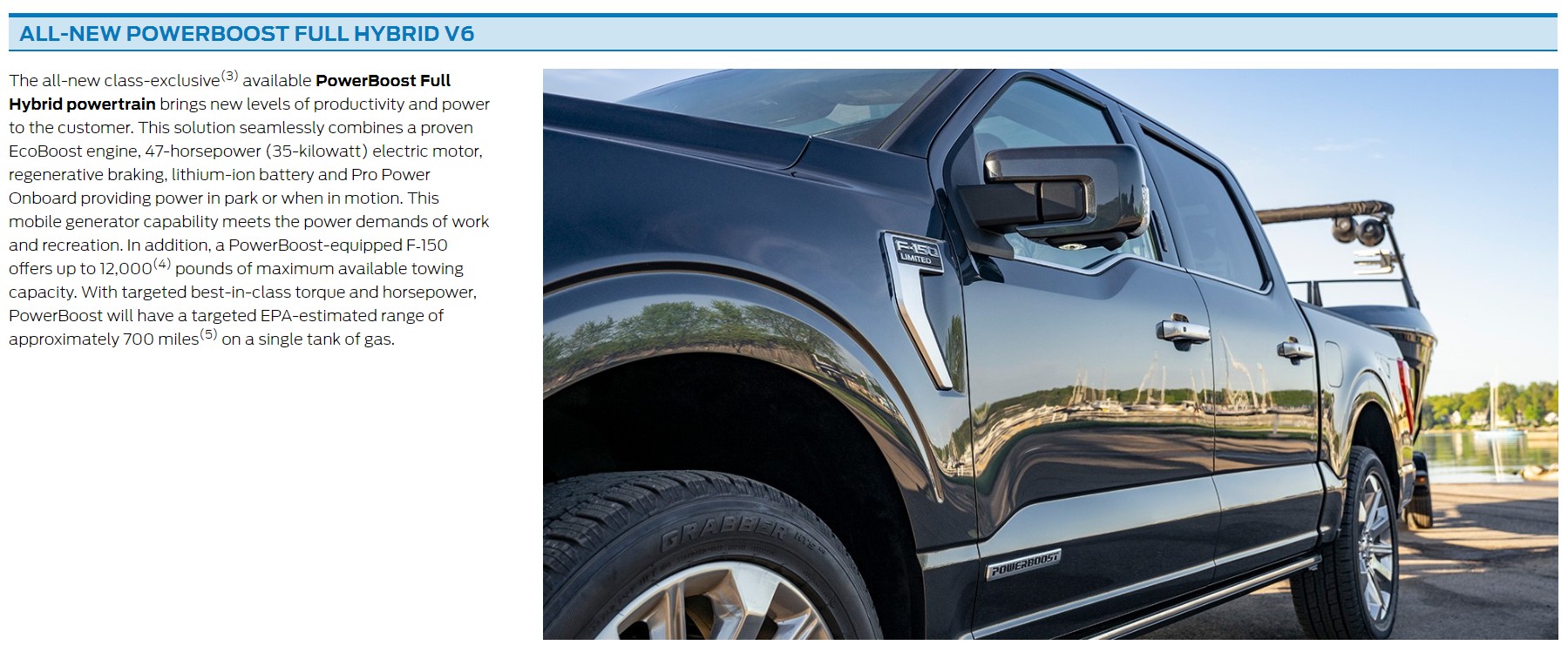 Ford F-150 Hybrid on X-Plan XLT Lariat Limited Platinum Hybrid